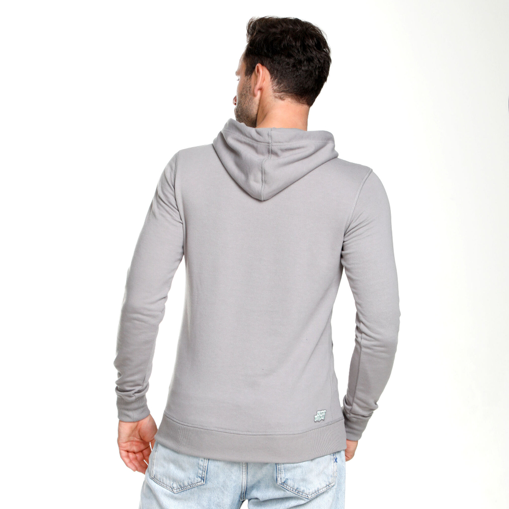 Мужская кофта теннисная BIDI BADU Isoke Lifestyle Hoody Men - Grey
