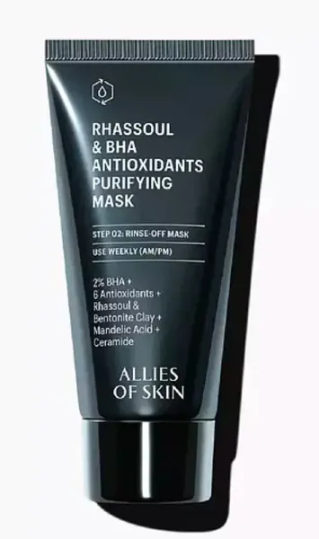Allies Of Skin Rhassoul & BHA Antioxidants Purifying Mask