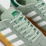кроссовки Adidas Gazelle Bold Green / Gum Wmns