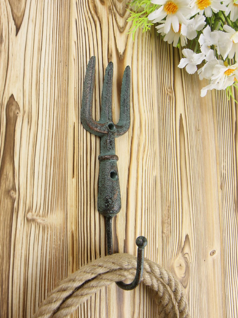 Iron Garden Крючок настенный Вилка Садовника