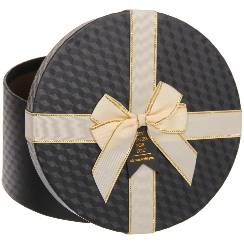 Коробка подарочная «Неожиданный подарок» 20*20*11 см, черный