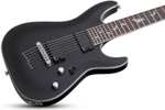 Schecter DAMIEN PLATINUM-7 SATIN BLACK