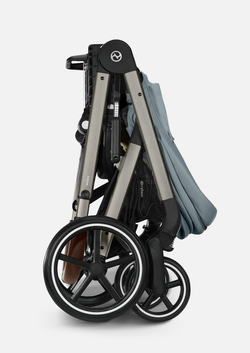 Cybex Детская коляска Balios S Lux BLK 2 в 1 цвет Stormy Blue