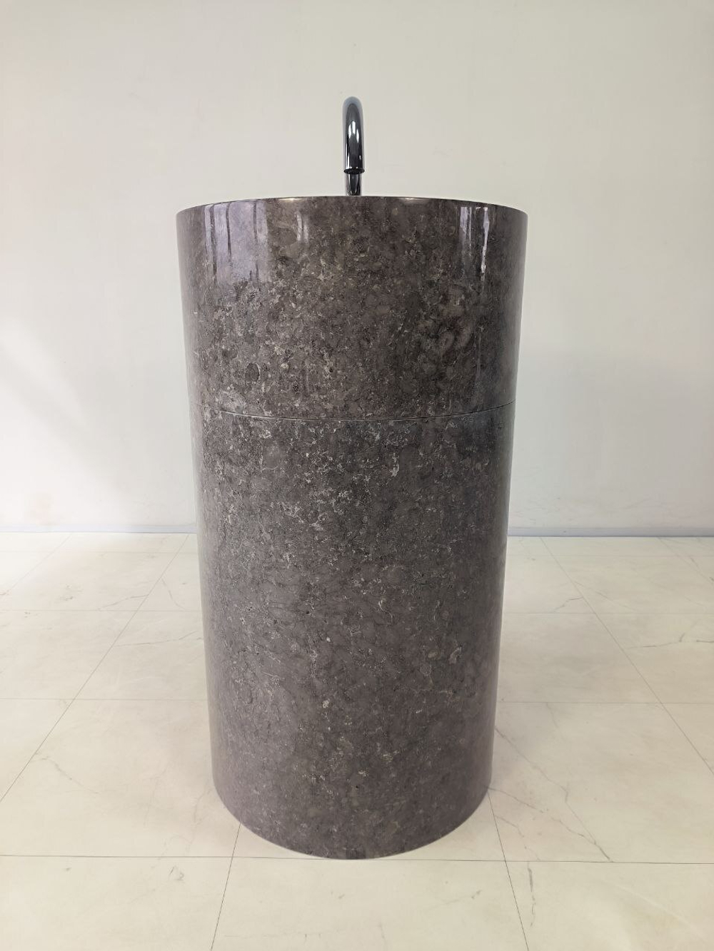 Раковина напольная из мрамора Silinder MN-63225 50*50*90