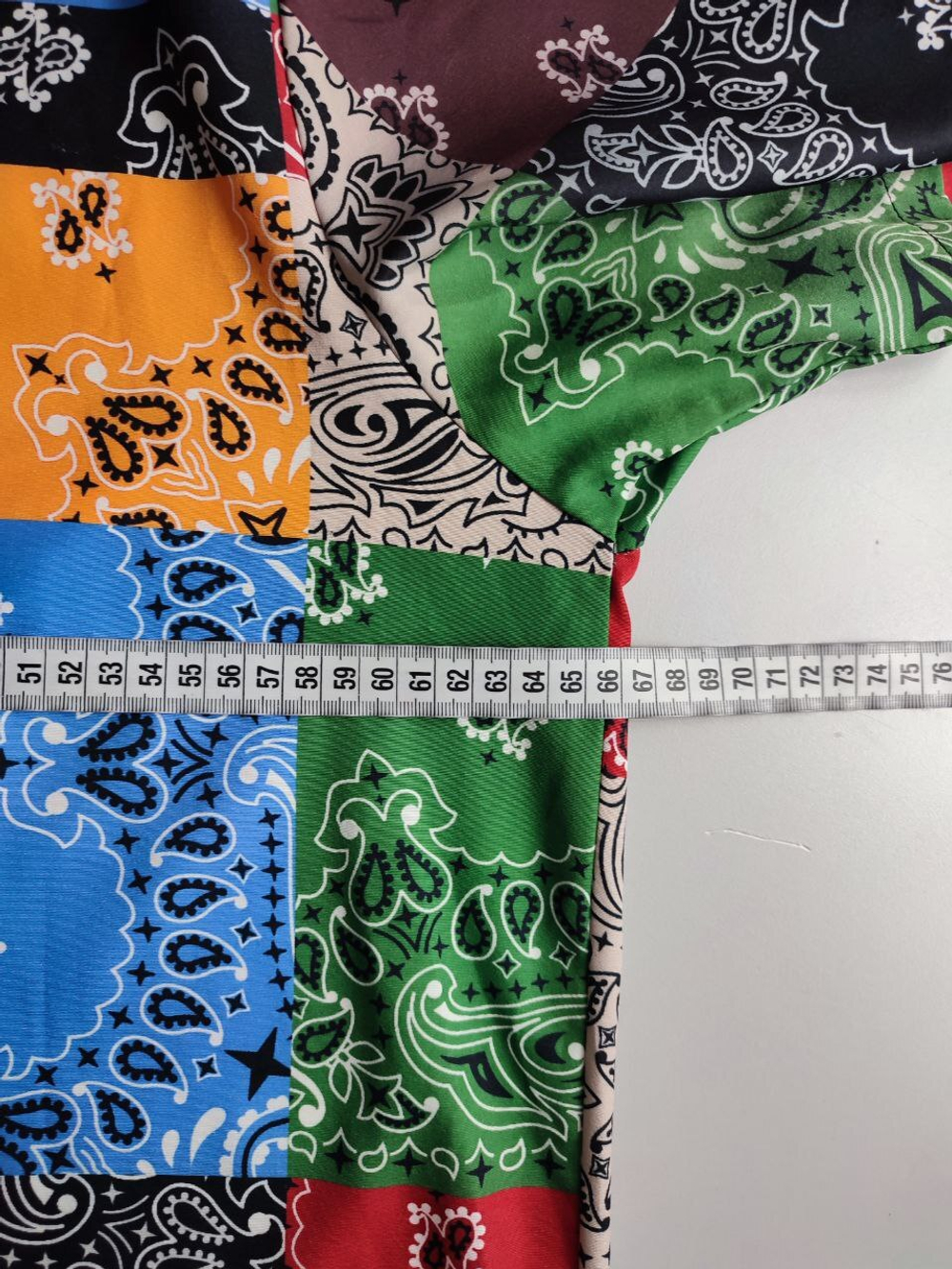 Рубашка Yolo яркая 64 размер