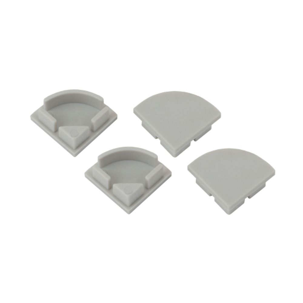 Набор заглушек ЭРА 1616R-3A для профиля CAB280 4 глухие круглые | Профили для светодиодных лент