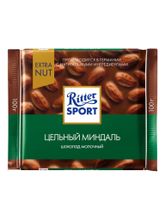 Шоколад молочный Ritter Sport Цельный миндаль 100 г