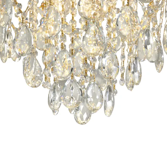 Люстра FR1015PL-L12G Очарование / Charme 12;60 Вт LED с пультом ДУ Freya fr1015pl-l12g