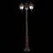 SL083.705.03 Светильник уличный наземный ST-Luce Кофейный/Кофейный, Прозрачный E27 3*60W CHIANI