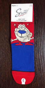 Женские носки "Super Socks" 1 пара, хлопок, размер 37-43, разноцветные