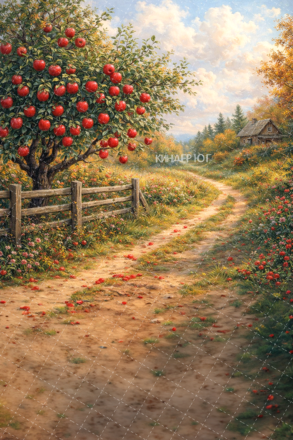 Фотофон "Яблоня" арт. ФФ906-68