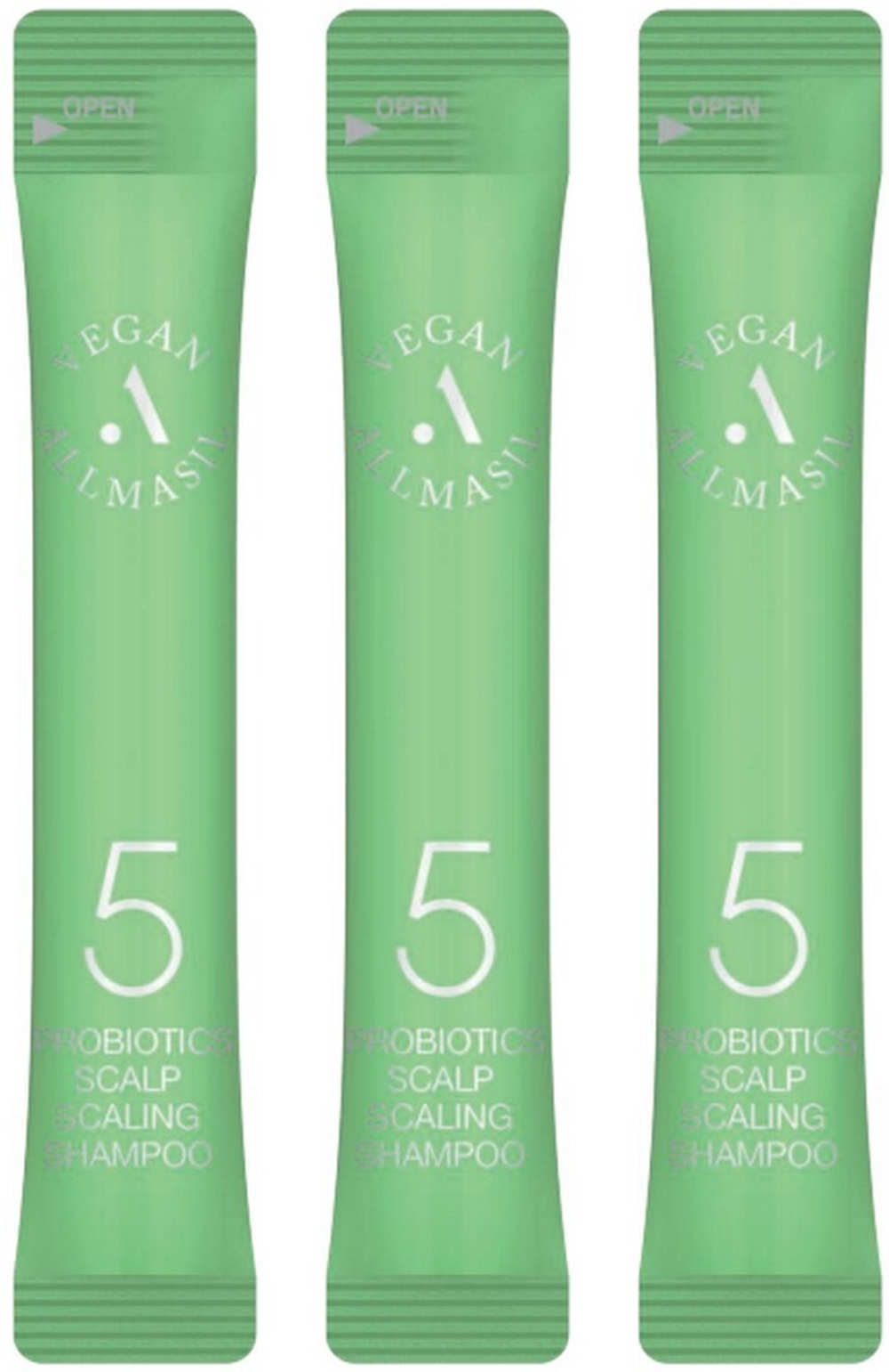 Шампунь для волос AllMasil 5 Probiotics Scalp Scaling 8 ml