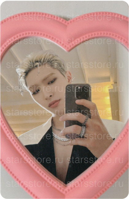 Фотокарта Mingi ATEEZ - GOLDEN HOUR : Part.2 (MAKESTAR)