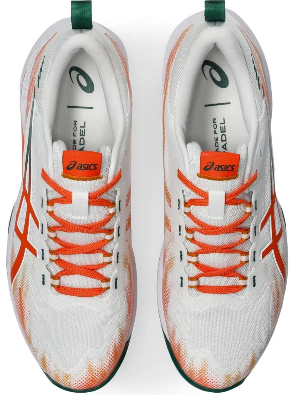 Мужские кросовки для Padel Asics Sonicsmash FF - white/energy orange