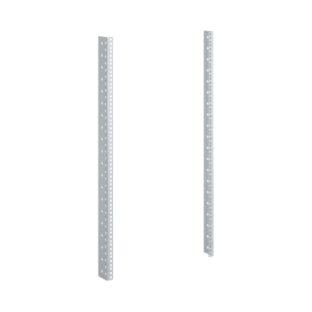 Вертикальные монтажные профили 20U, "L" для 19" IT-корпусов ДКС серии STI/CQE, 2шт