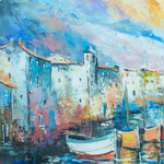 Картина «Старинный порт»