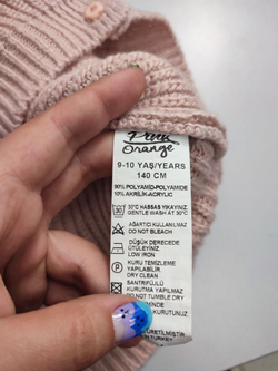 Кардиган Pink Orange на пуговицах на 9-10 лет