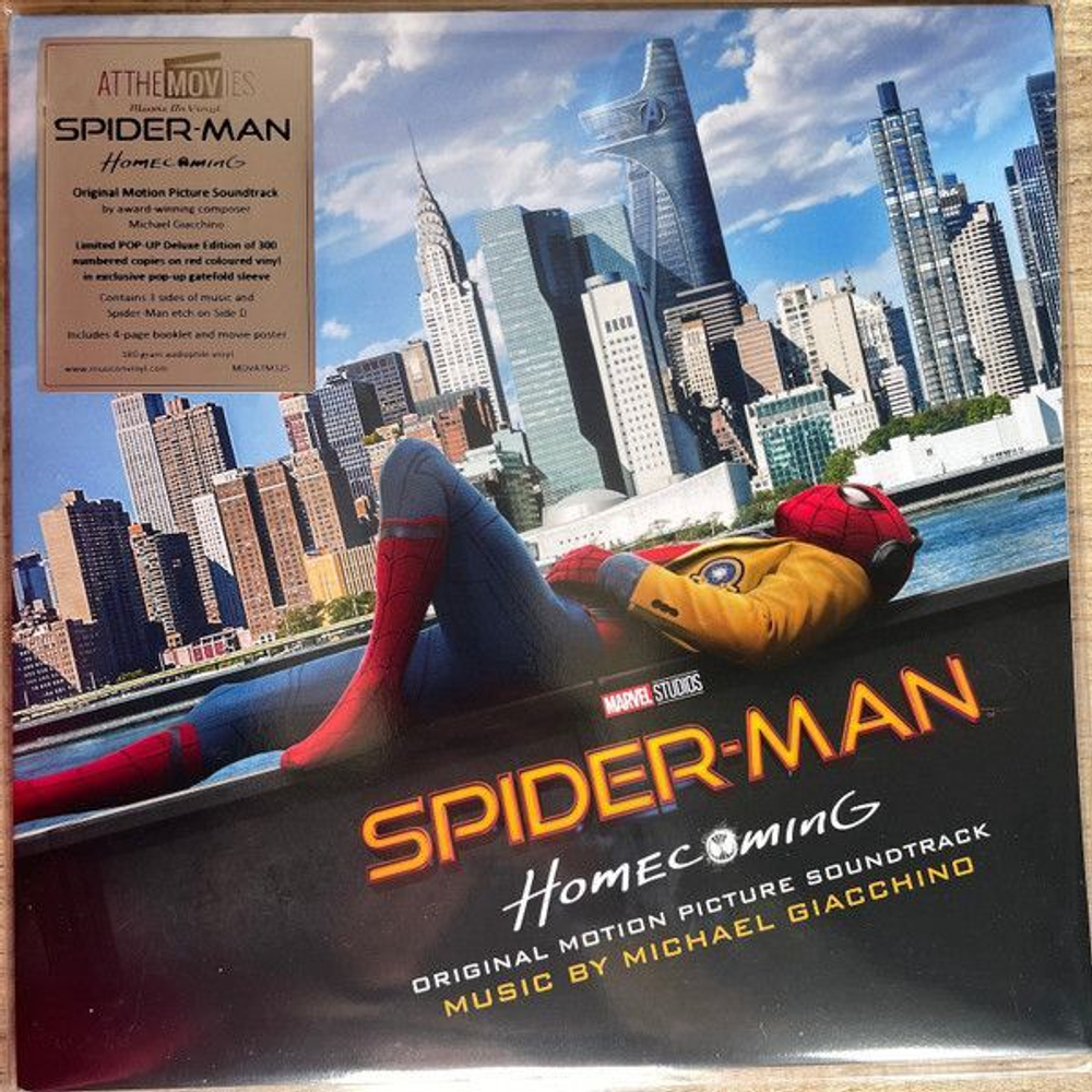 Виниловая пластинка Michael Giacchino Spider-Ma: Homecoming Original Motion Picture Soundtrack