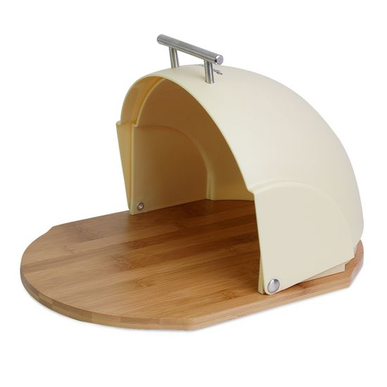 Хлебница Kamille KM 1101 (38,5х26,5х19 см) бамбук, пластик