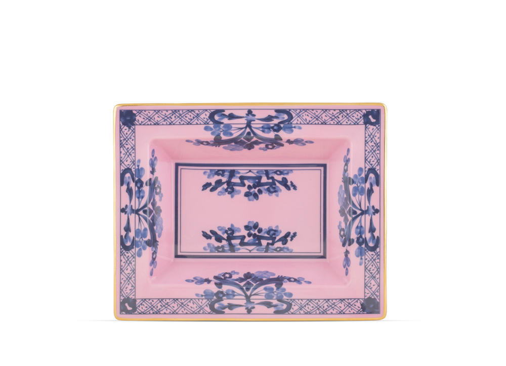 Мелочница прямоугольная Richard Ginori Oriente Italiano Azalea (15 x 19 см)