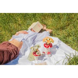 Ваза для цветов Amanita, 19 см