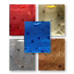 Пакет подарочный бумажный 38,5*29*8,5 см "Золотой"