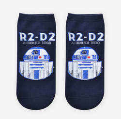 Короткие носки р.37-44 "Star Wars" R2-D2