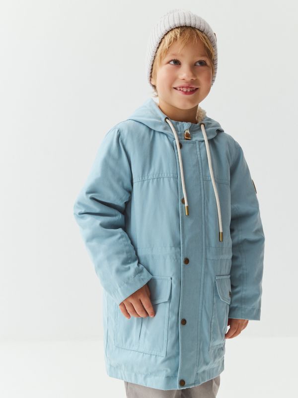 Парка демисезонная на меху 