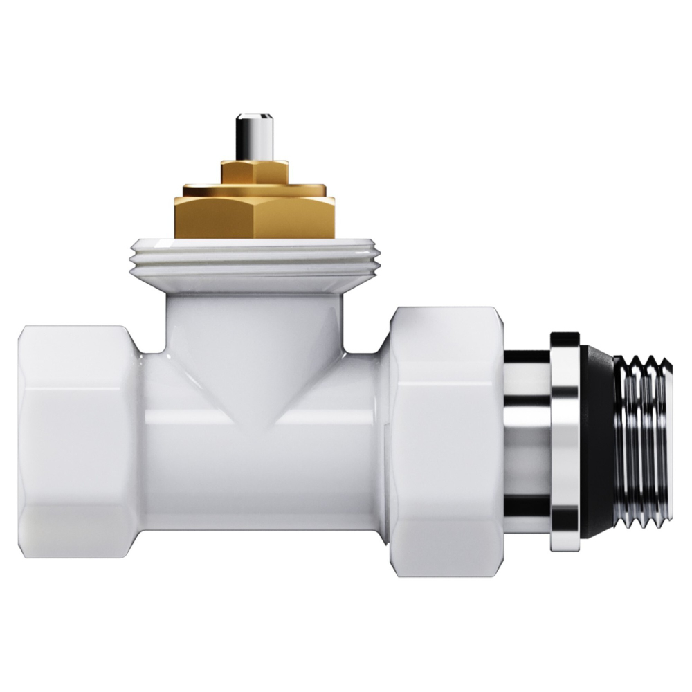 Набор термостатический прямой Royal Thermo Design 1/2quot;М30х1,5 (Белый)