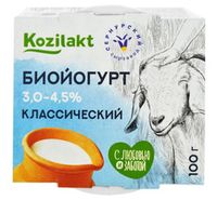 Биойогурт &quot;Формула здоровья&quot; из коз.молока , 3,0-4,5% 100гр