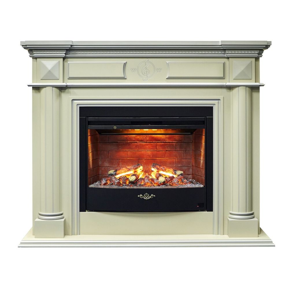 Электрокамин RealFlame Wagner 33/26 BG-615S с очагом 3D Firestar 33-S 3D