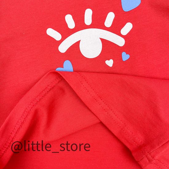 Футболка хлопковая, Красная