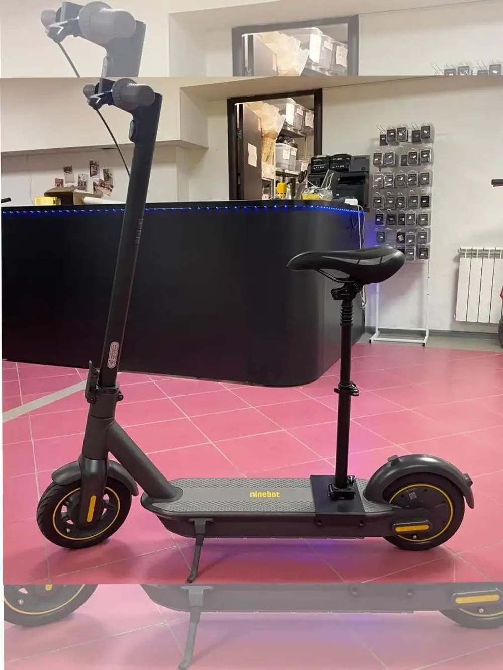 Сиденье для электросамоката Ninebot Max с креплением и регулируемой высотой
