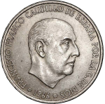 Spain 100 Pesetas 1966 – Francisco Franco "In the Stars", AU