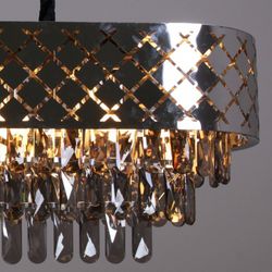 Подвесная люстра ILLUMICO  IL5562-15PLDI-39 CR