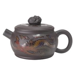 Заварник из фиолетовой глины 250 мл. (меняет цвет при заваривании)