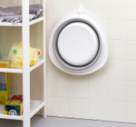 Таз ФЛЕКС 10 л складной, отверстие для подвешивания, материал- полипропилен, ТЭП М2502