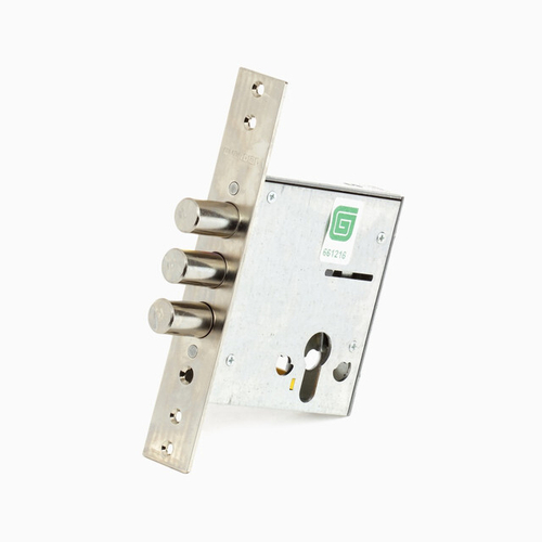 Замок Гардиан врезной 32.01( цилиндровый, 3 стержня 15,8мм)(Гардиан)(20) (00001558)