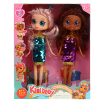 Кукла тип Модница 2шт 25см, коробка 194-1