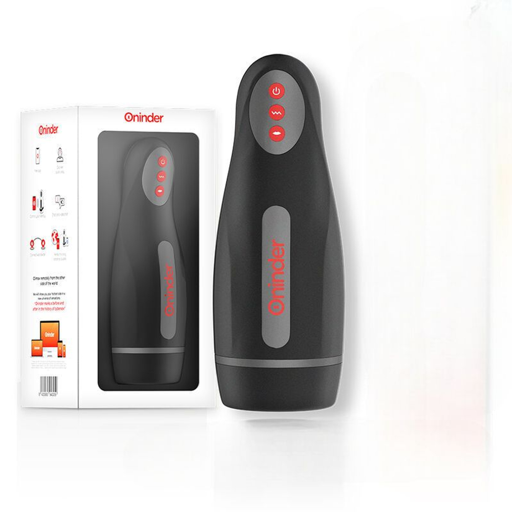 Автоматический мастурбатор Oninder с приложением, черный