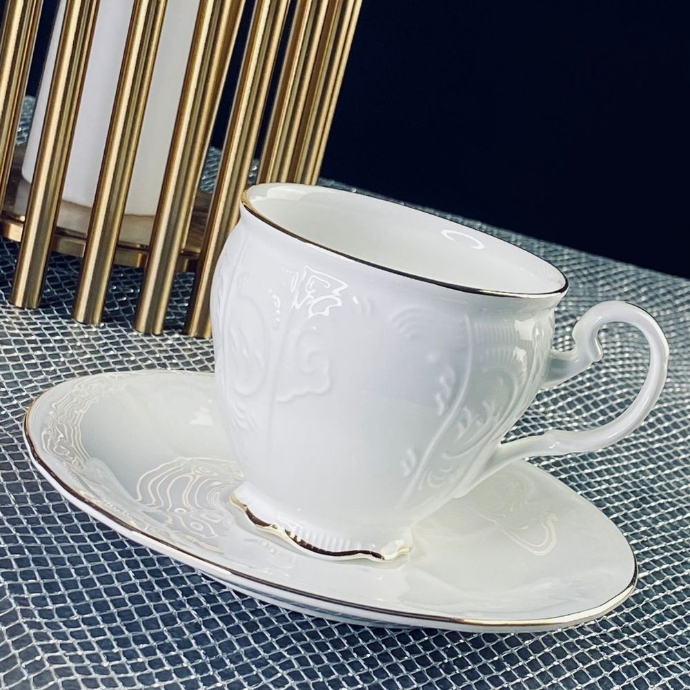 Lenardi 226-172 Кофейный набор 12пр. 190 мл MARIA GOLD в под.уп.(х8)Фарфор