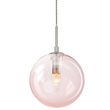 Подвесной светильник 1*E14 CL102625 хром/розовый Томми Citilux