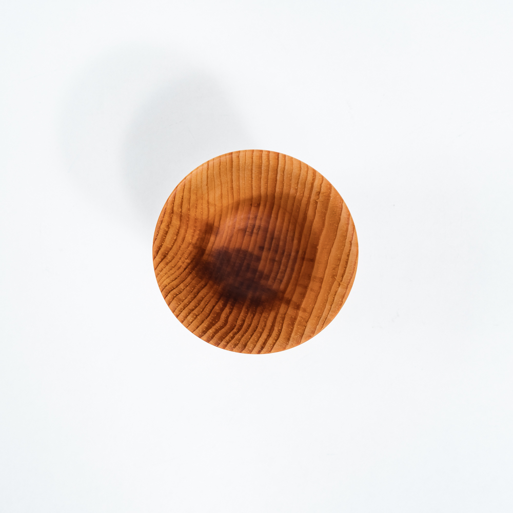 Деревянный стакан из кедра для напитков (детский) C46