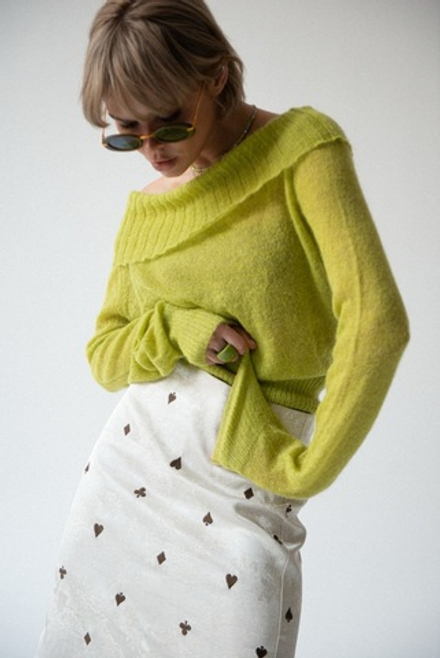 Джемпер из тонкой пряжи PIPER