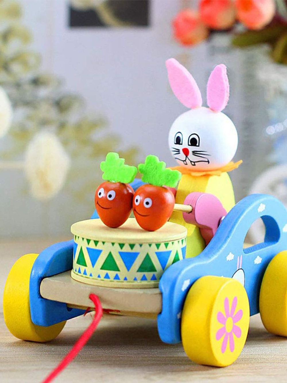 Игрушка интерактивная для малышей "Кролик с барабанами"