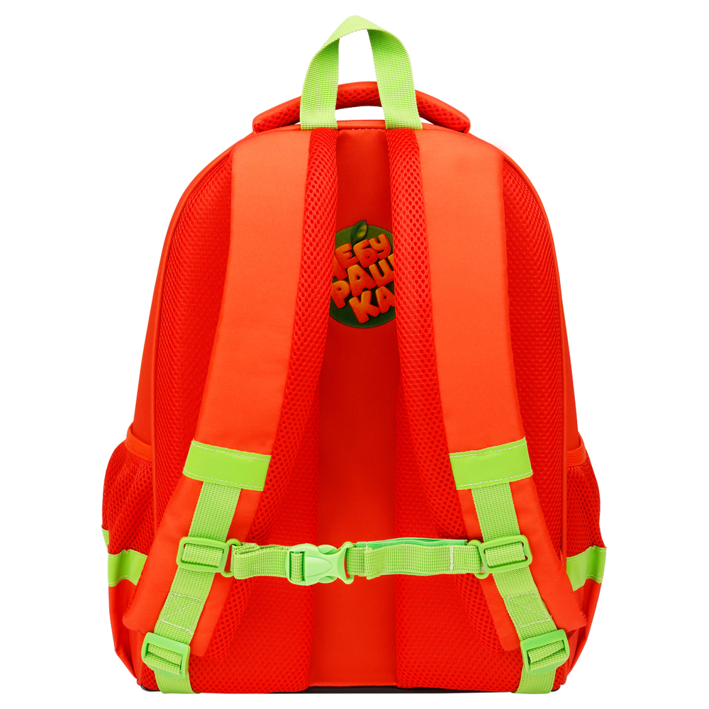 Ранец Мульти-Пульти "Чебурашка" 39*30*18см, 2 отделения, 2 кармана, анатомическая спинка, пенал в комплекте