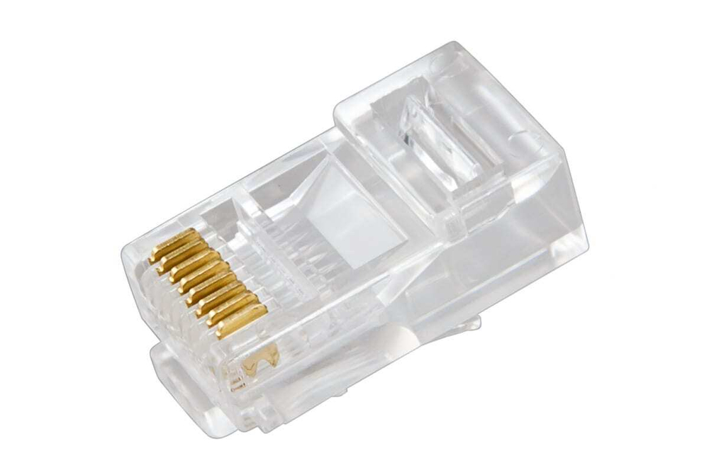 Штекер RJ-45(8P8C) ПОД ВИТУЮ ПАРУ UTP