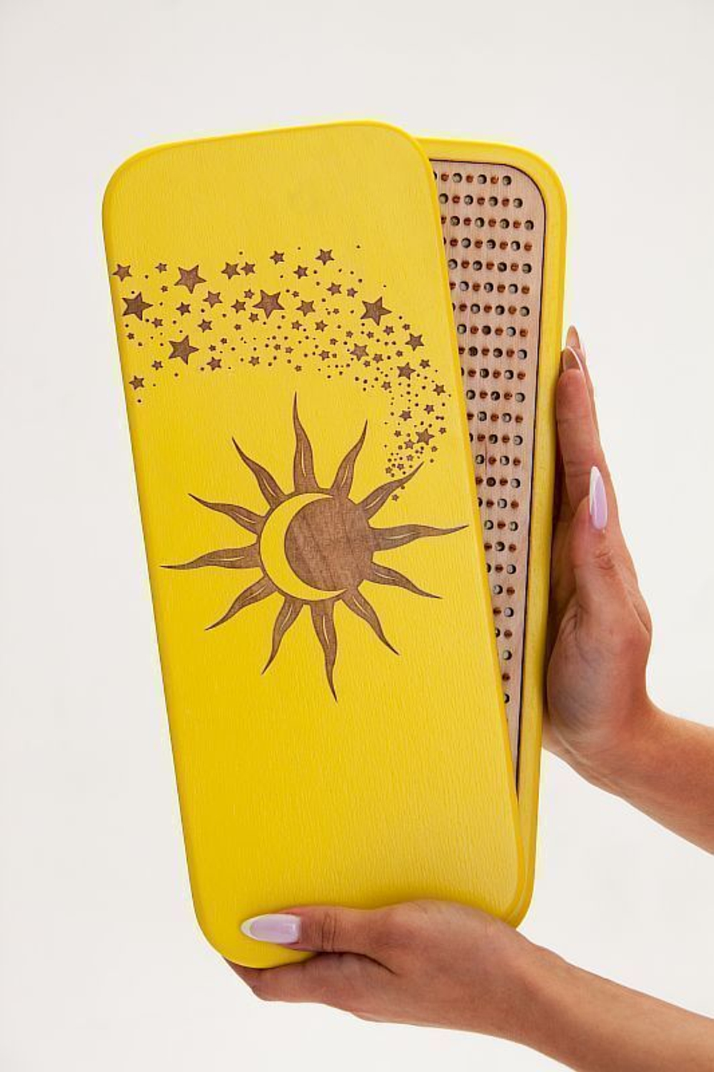 Доска садху Солнце луна медные гвозди