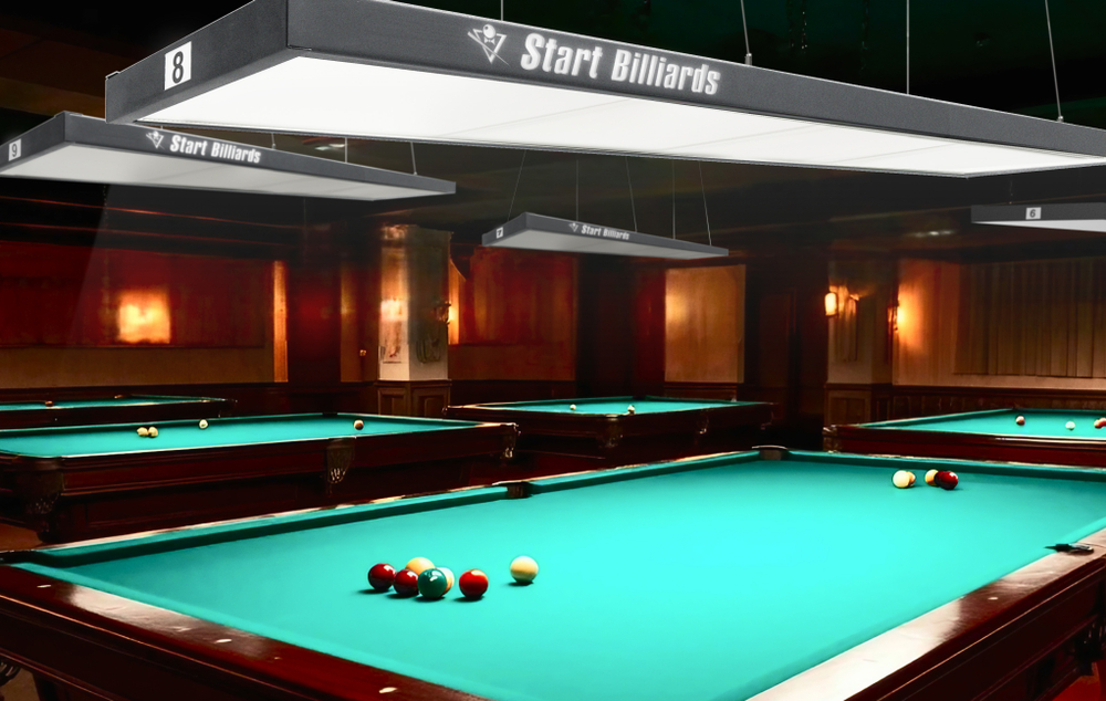 Лампа STARTBILLIARDS Club select 4 секции