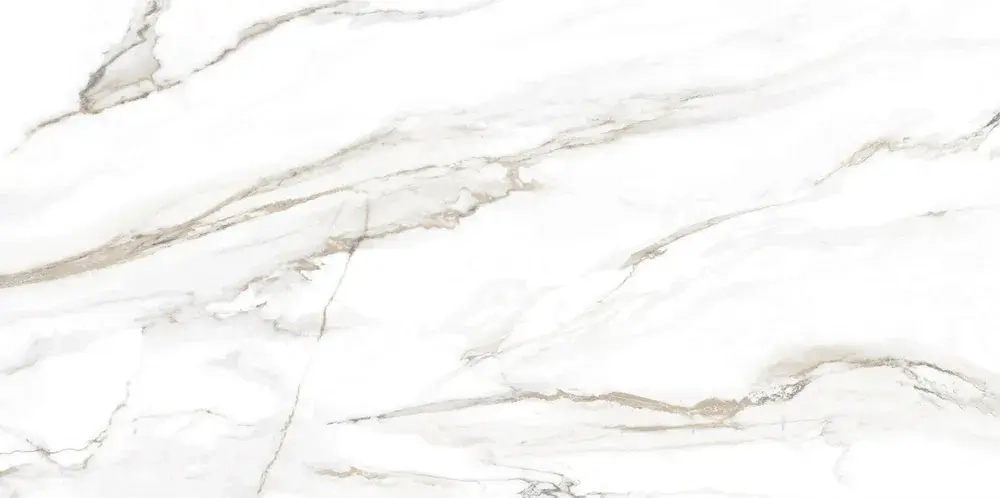 Настенная плитка ALMA Ceramica TWU09VRD004 Varadero 50x24.9 белая глянцевая под мрамор